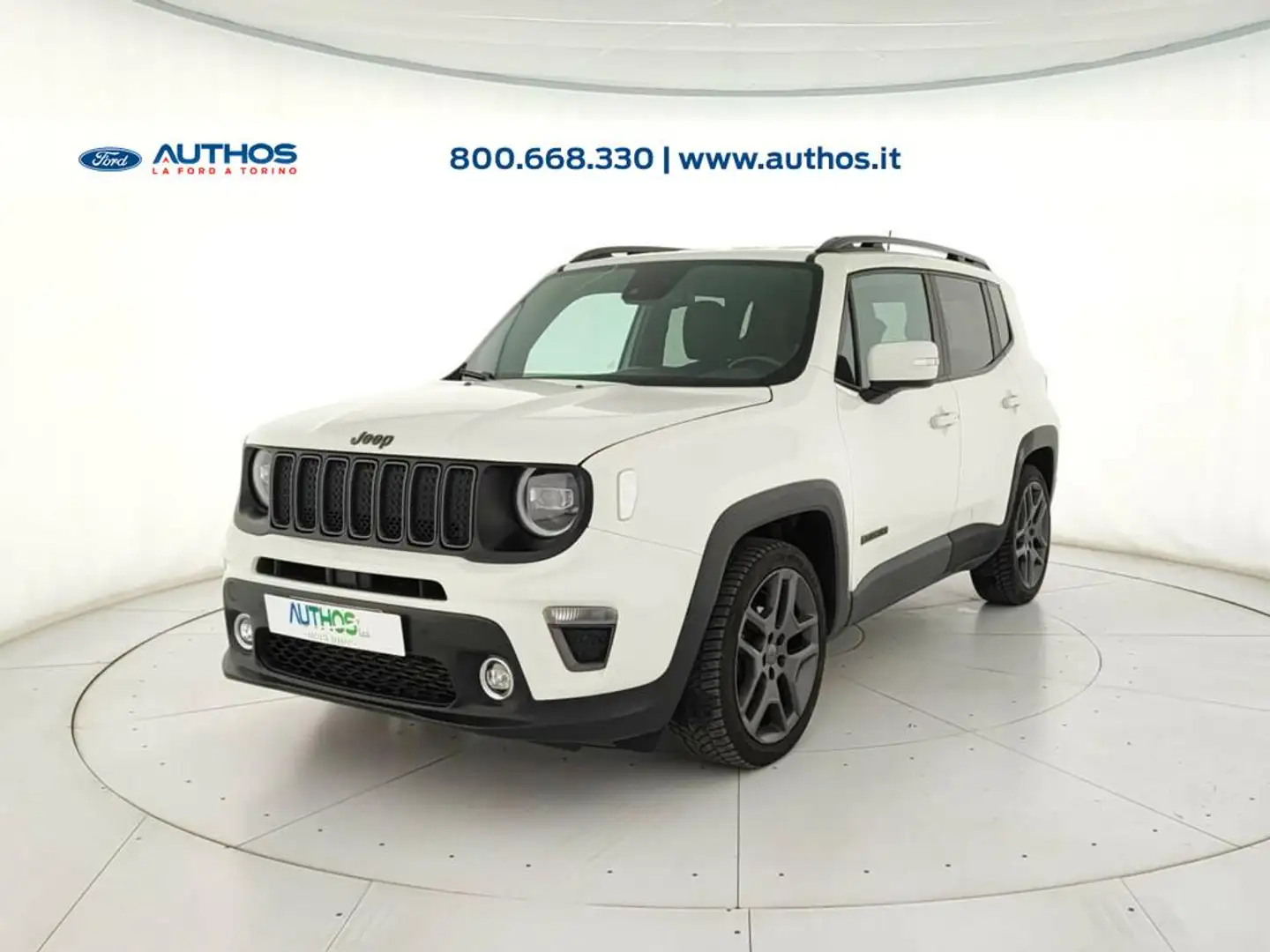 Jeep Renegade 1.6 mjt S 2wd 120cv ddct Weiß - 1