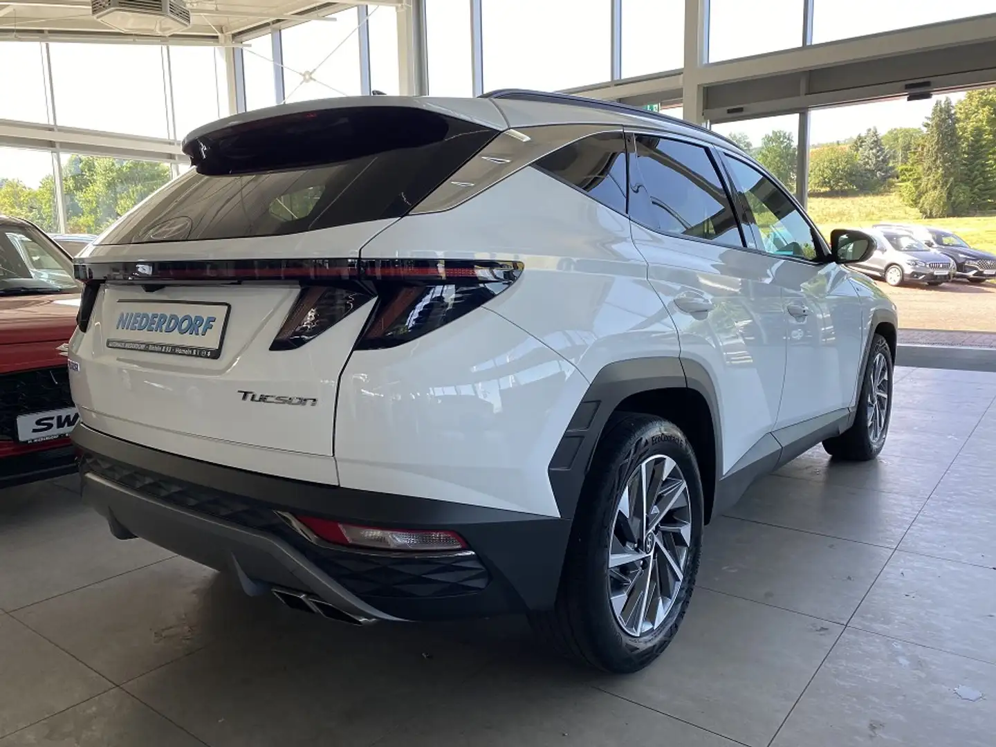 Hyundai TUCSON 1.6 CRDi Trend 48V DCT, KRELL, EL.-HECKKL. Bianco - 2