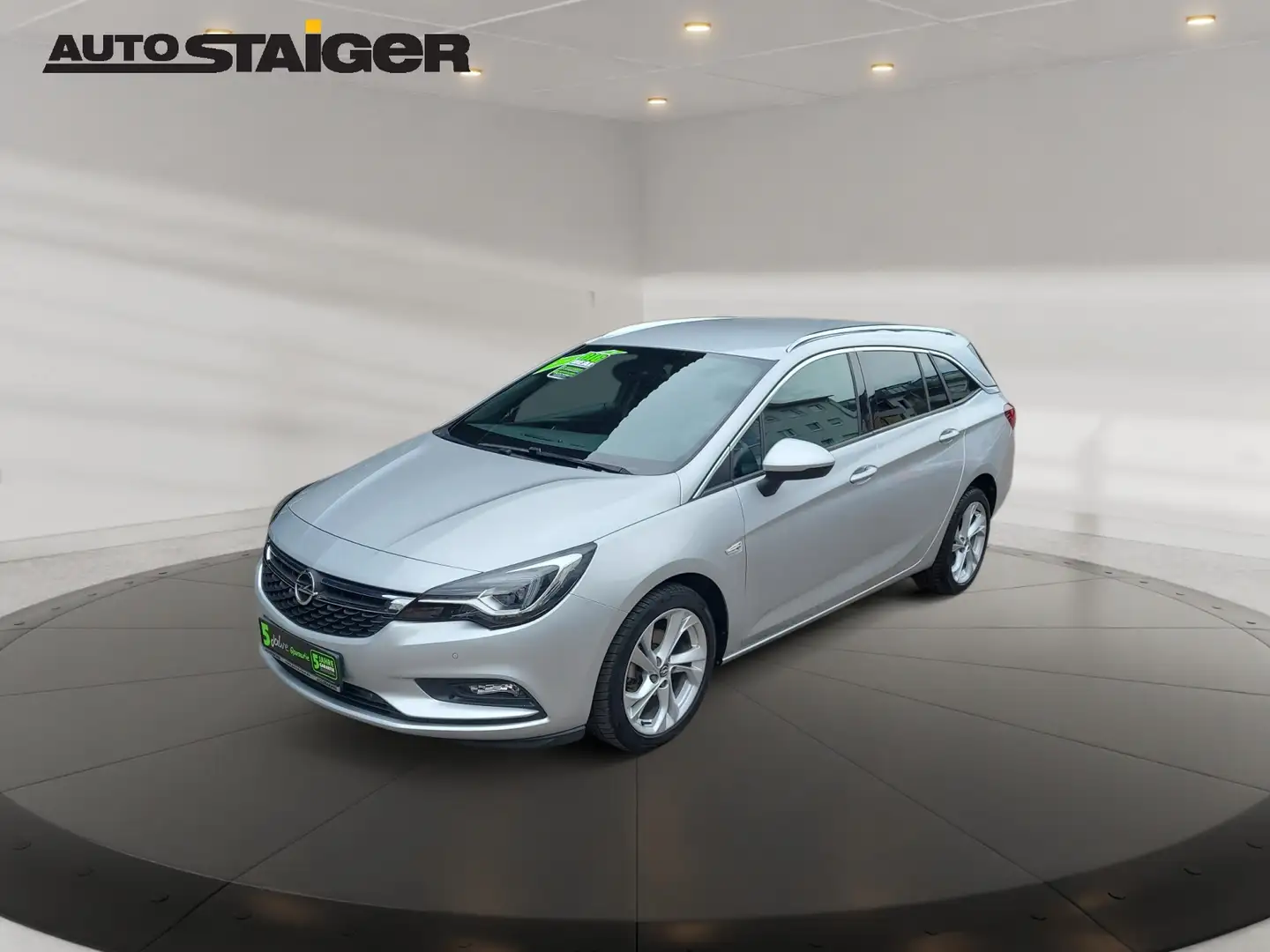 Opel Astra K ST 1.4 Turbo Allwetter*Sitzheizg*Parksns Silber - 2