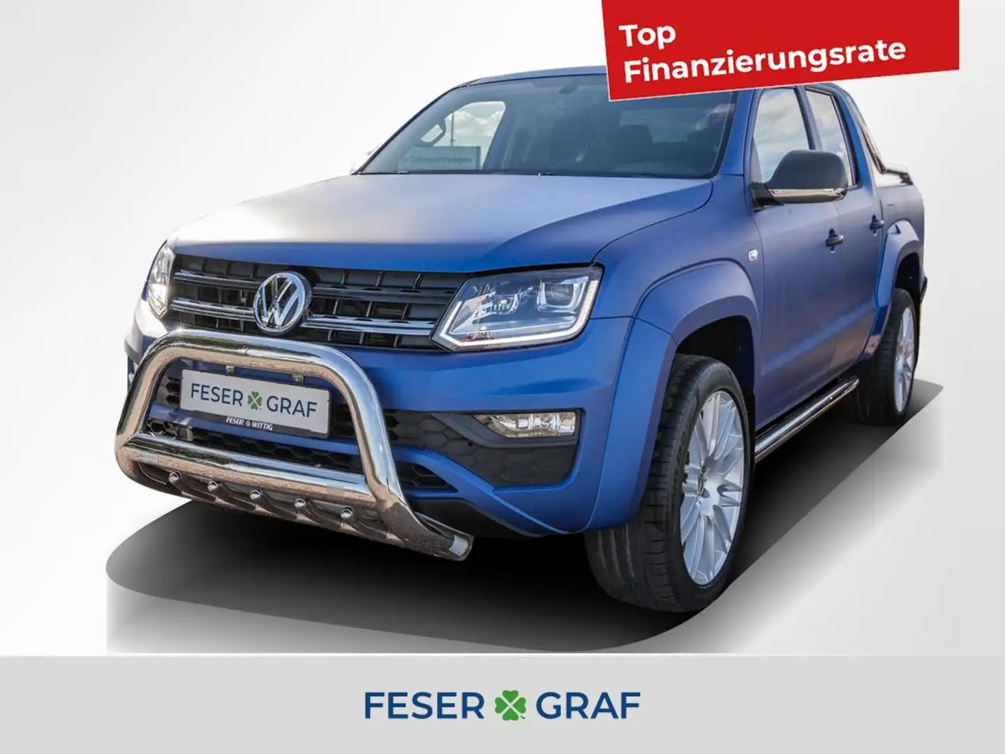 Volkswagen Amarok 3.0 TDI Comfortline 4M Standh/Xenon/19"WR Blau - 1