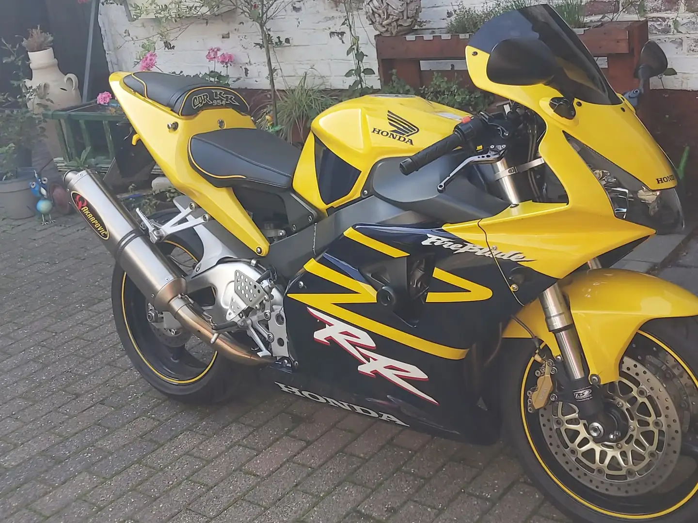 Honda CBR 900 Galben - 1