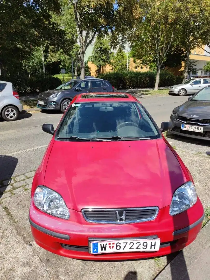Honda Civic 1,5i VTEC Hatchback EK3 Rot - 2