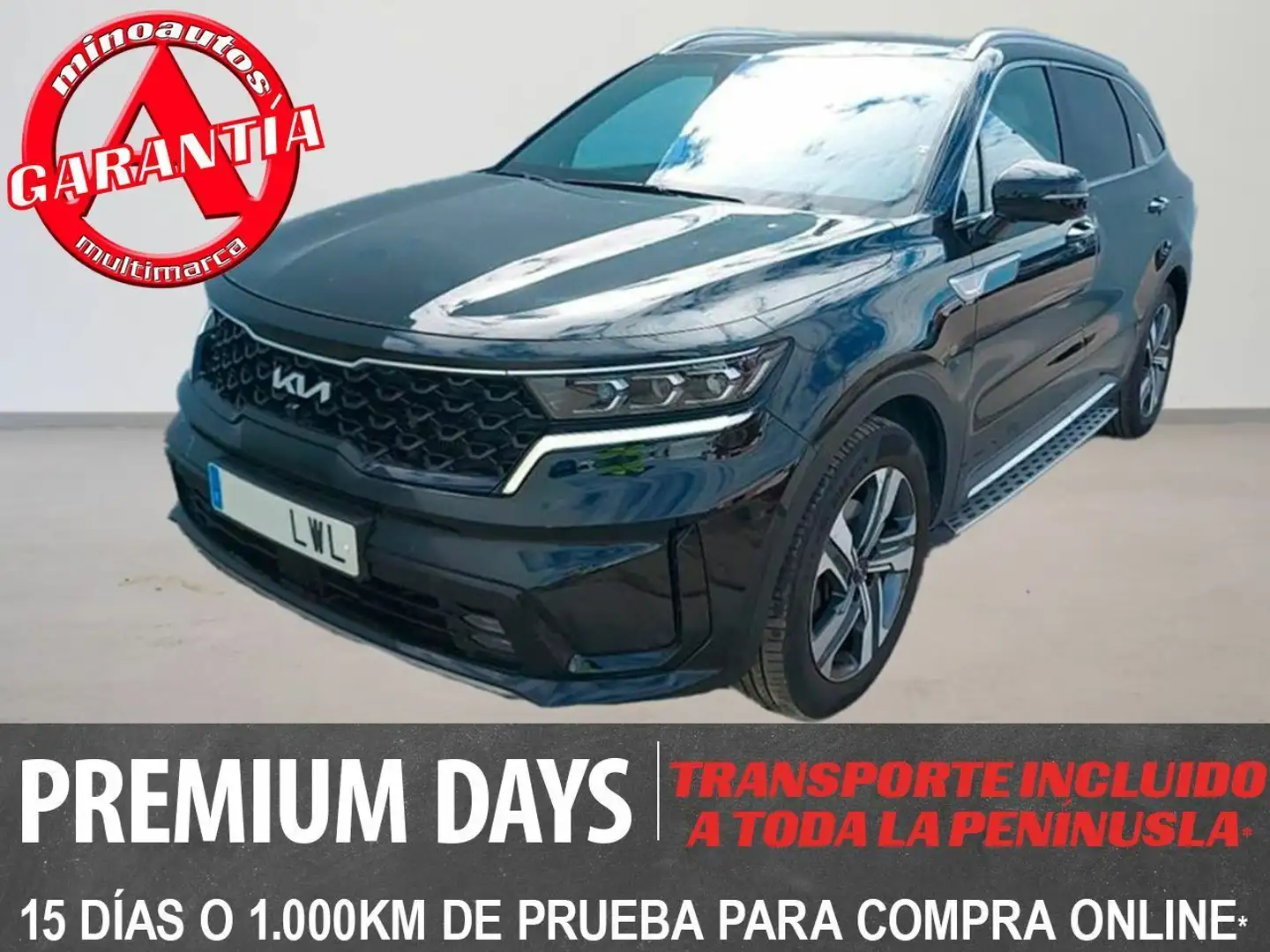 Kia Sorento 1.6 T-GDI PHEV 265 CV EMOTION 7 PLAZAS Negro - 1