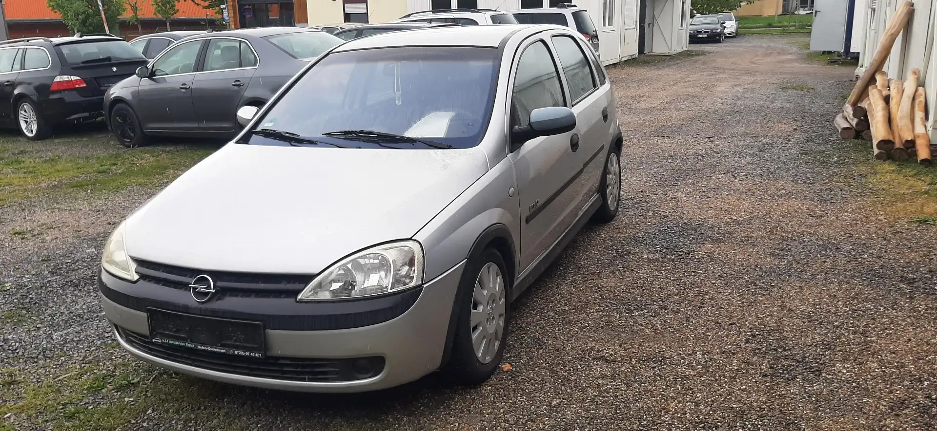 Opel Corsa 1.2 16V Elegance Silber - 2