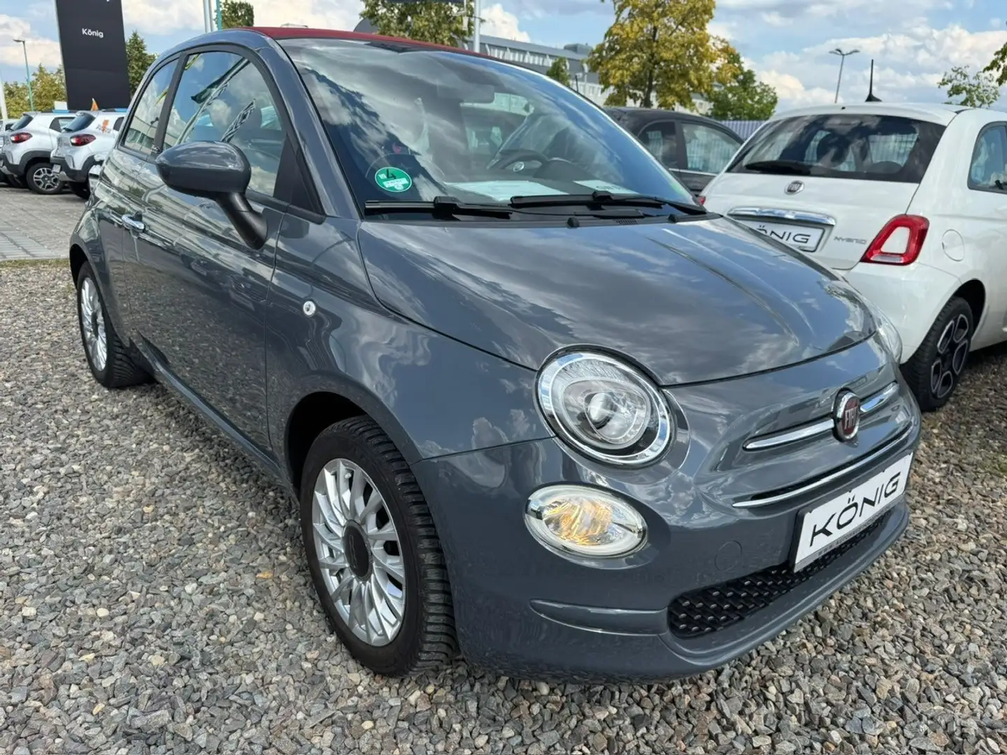 Fiat 500C LOUNGE Automatik Grau - 2