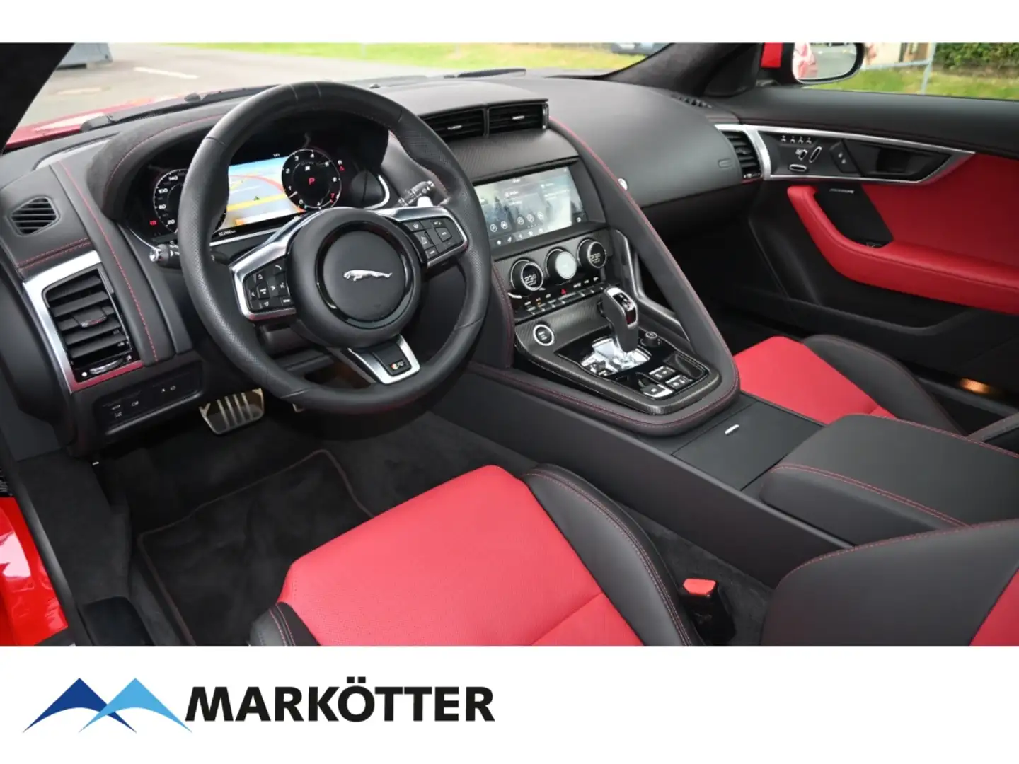 Jaguar F-Type R P575 AWD Coupe/Pano/Pixel-LED/Black-Pkt Piros - 2