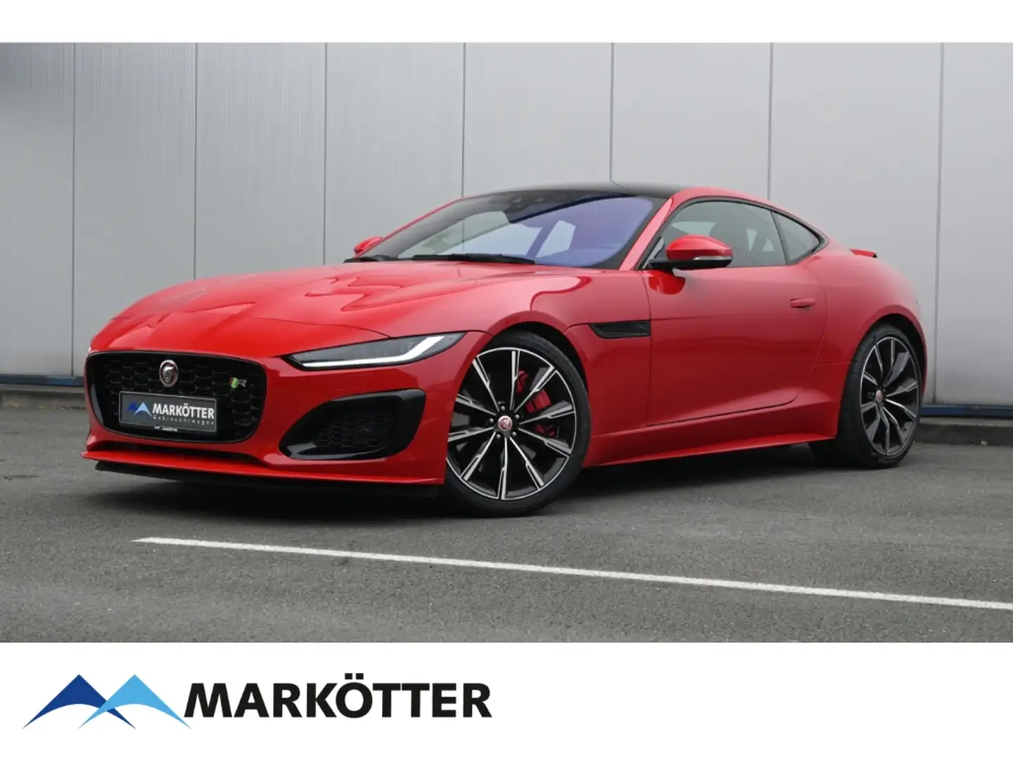 Jaguar F-Type R P575 AWD Coupe/Pano/Pixel-LED/Black-Pkt Piros - 1