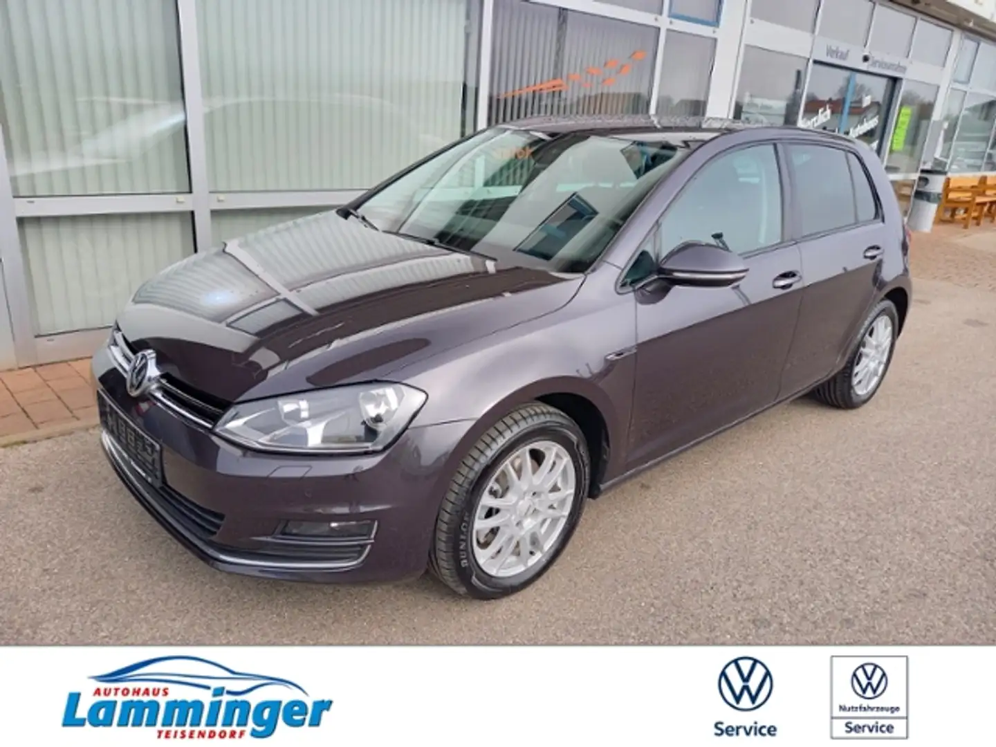 Volkswagen Golf VII Lounge SHZ PDC GRA ALS CLIMATRONIC Šedá - 1