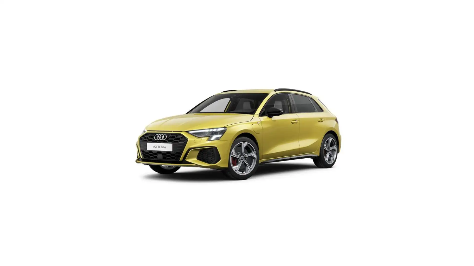 Audi A3 45 TFSIe S LINE+WINTERRÄDER+AHK+ACC Gelb - 2