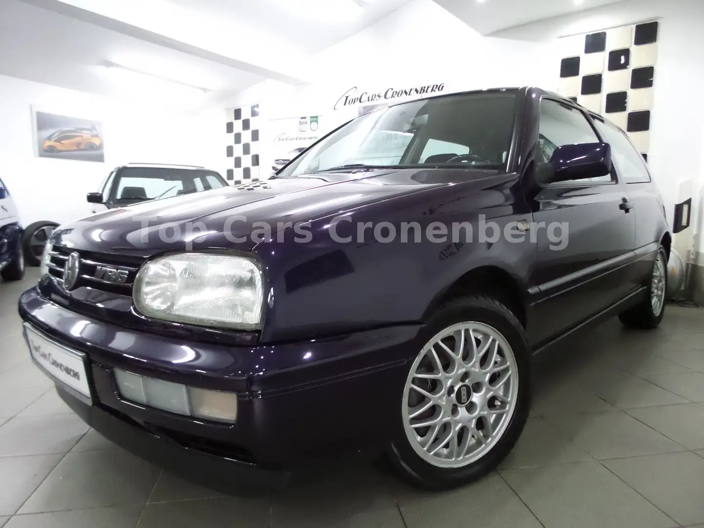 Volkswagen Golf III VR6*1.HD geb.1928*57Tkm*Klassikerperle* Blau - 2