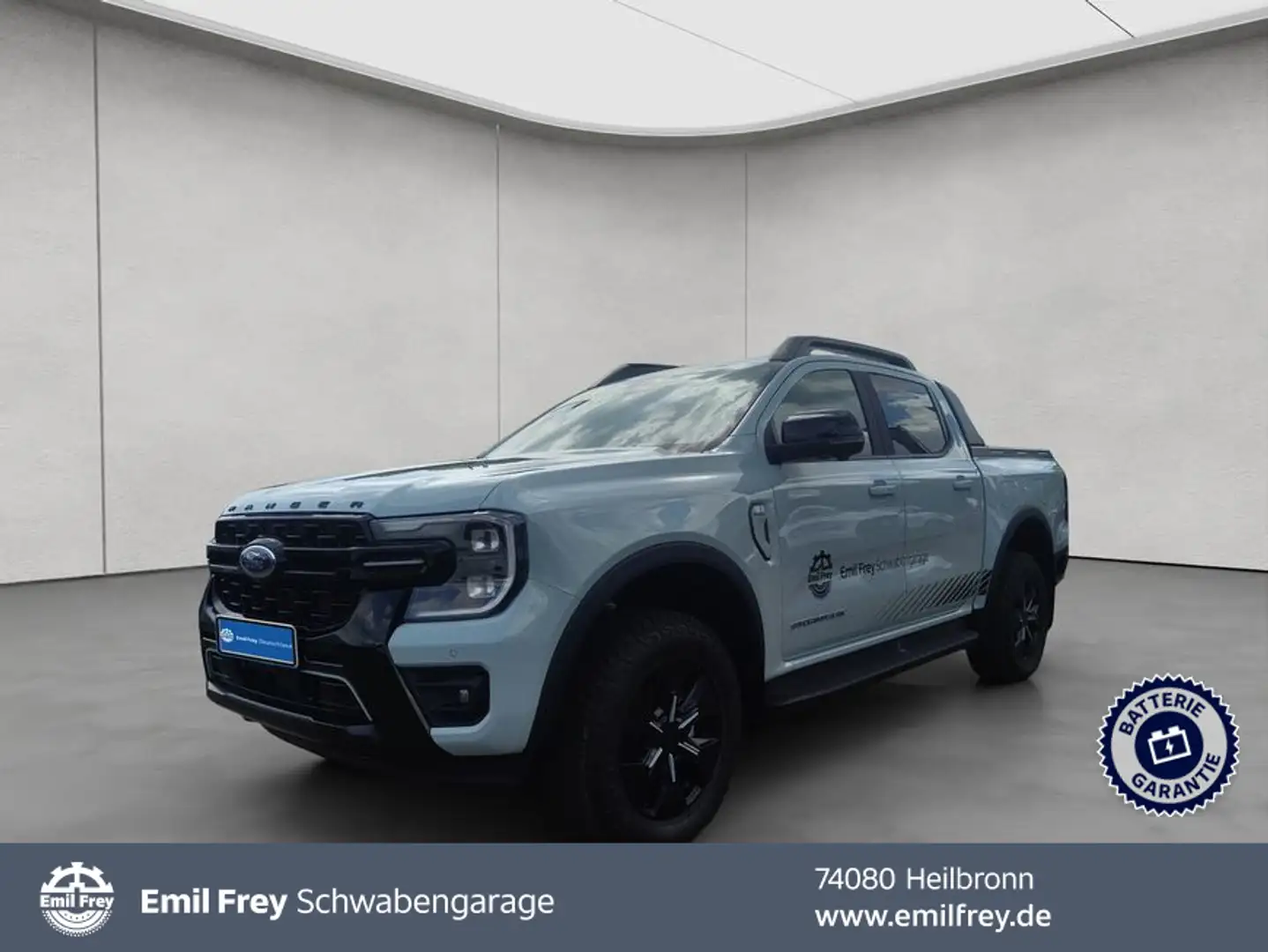 Ford Ranger 2,3 l EcoBoost Doppelkabine PHEV Stormtrak Grijs - 1
