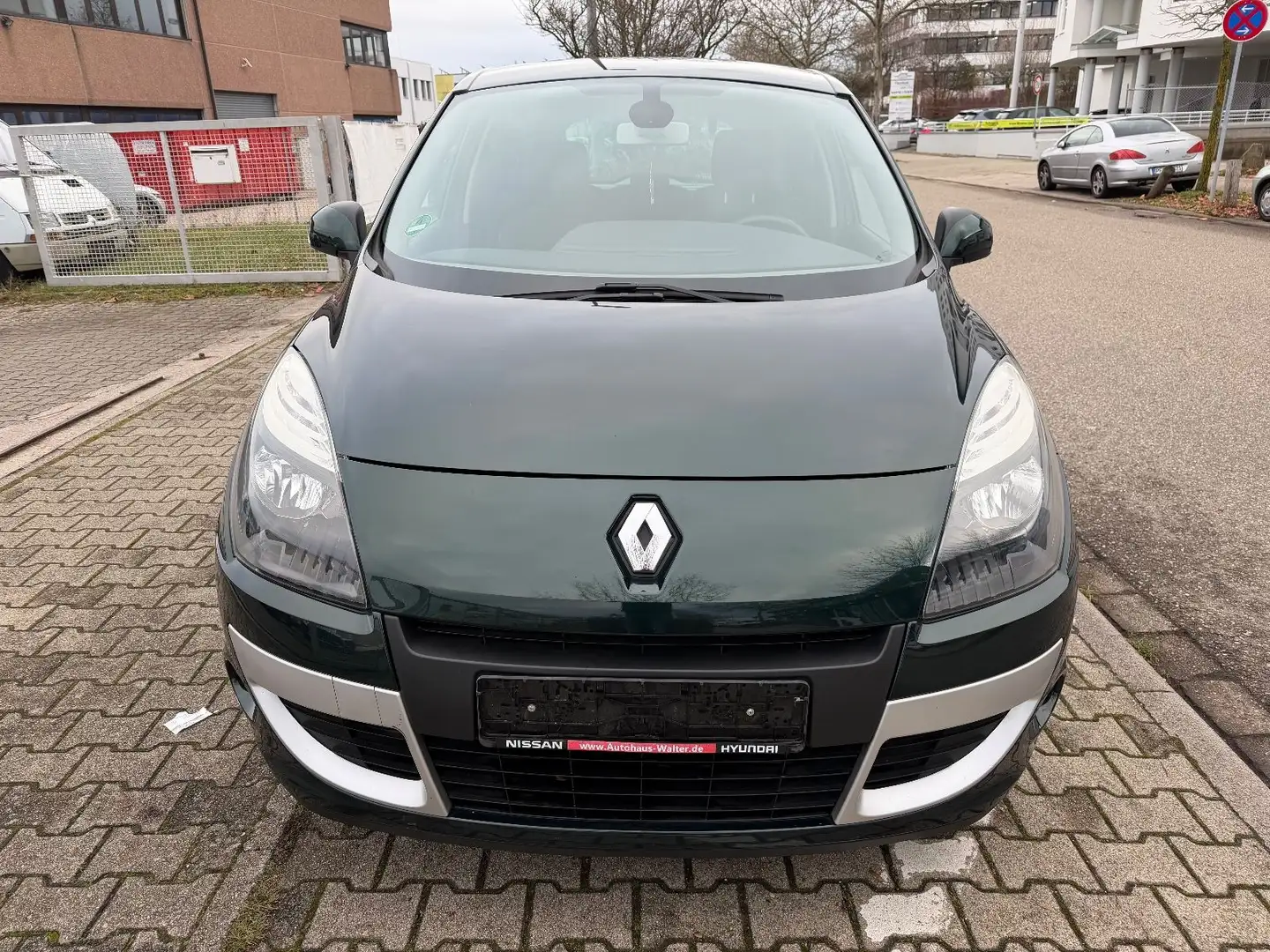 Renault Scenic III Dynamique Grün - 1