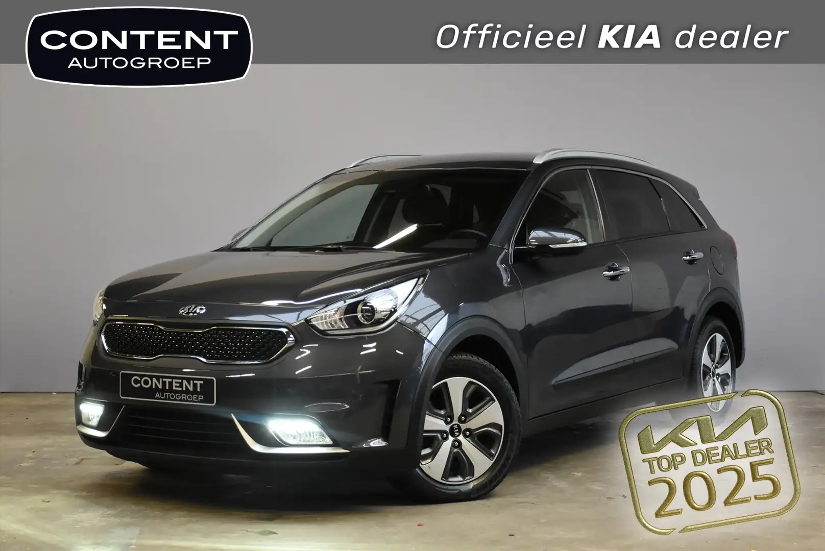 Kia Niro 1.6 GDi Hybrid DynamicLine |Navi |Camera Grau - 1