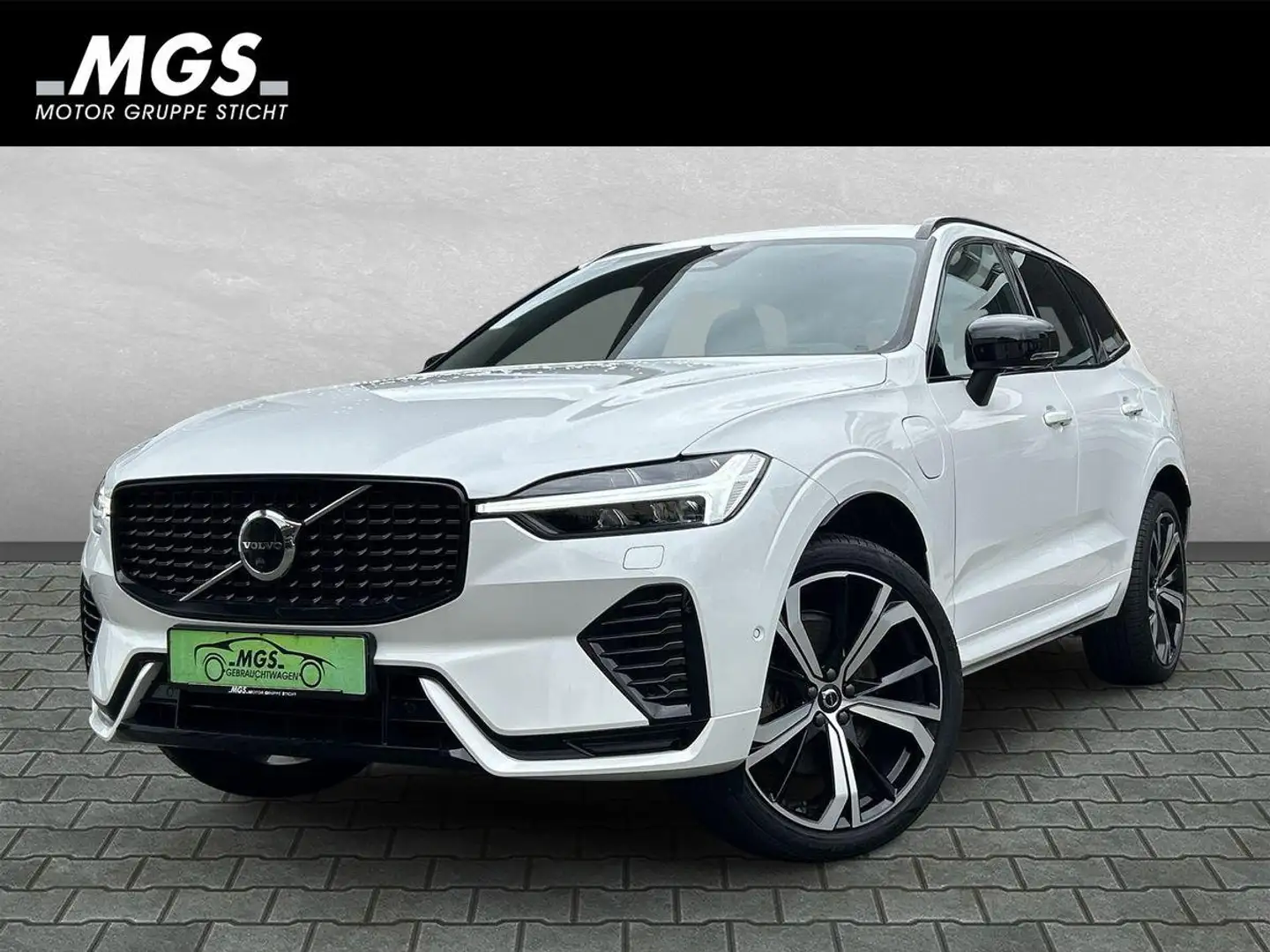 Volvo XC60 T6 Plug-In Hybrid R-Design #AHK #ACC #Luft Weiß - 2
