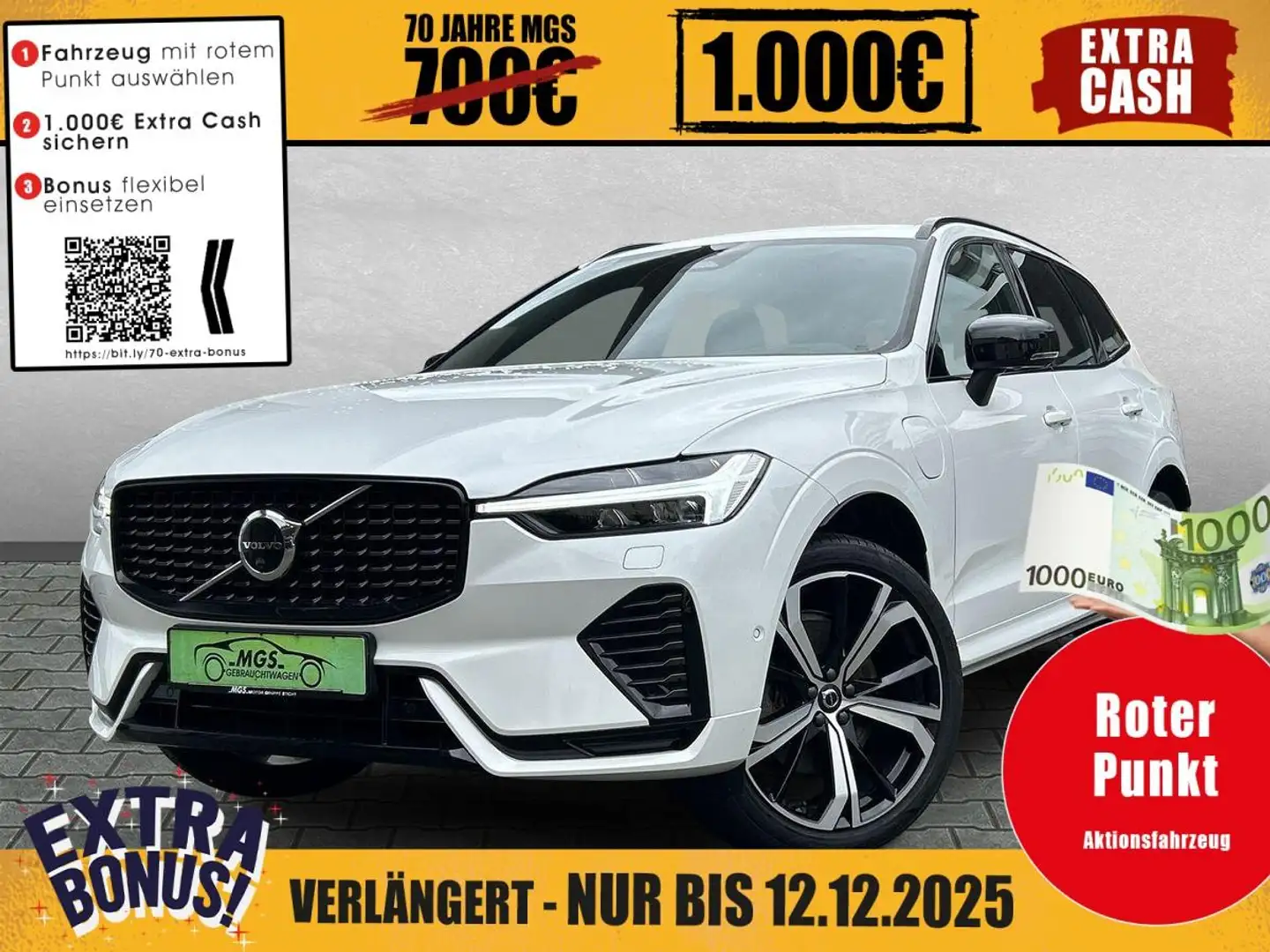 Volvo XC60 T6 Plug-In Hybrid R-Design #AHK #ACC #Luft Wit - 1