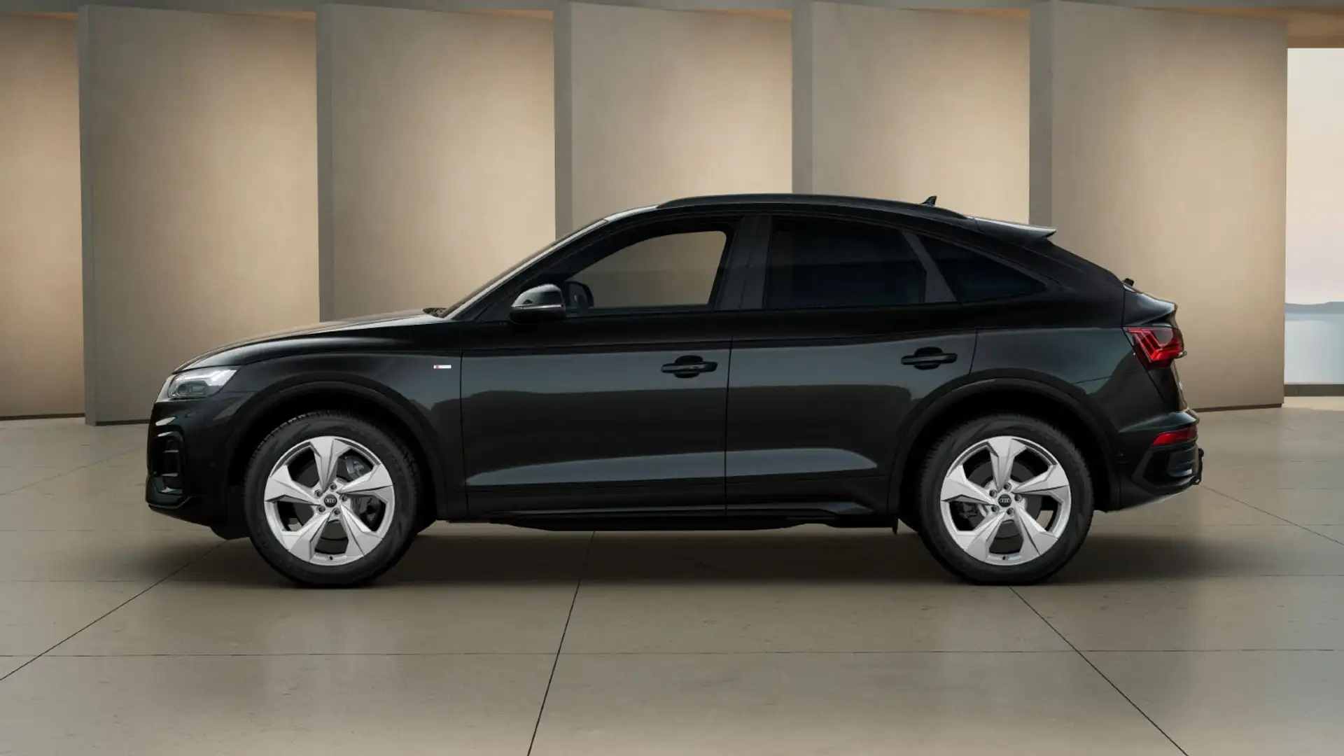 Audi Q5 45 TFSI qu. S line AHK*Matrix*360° Schwarz - 2