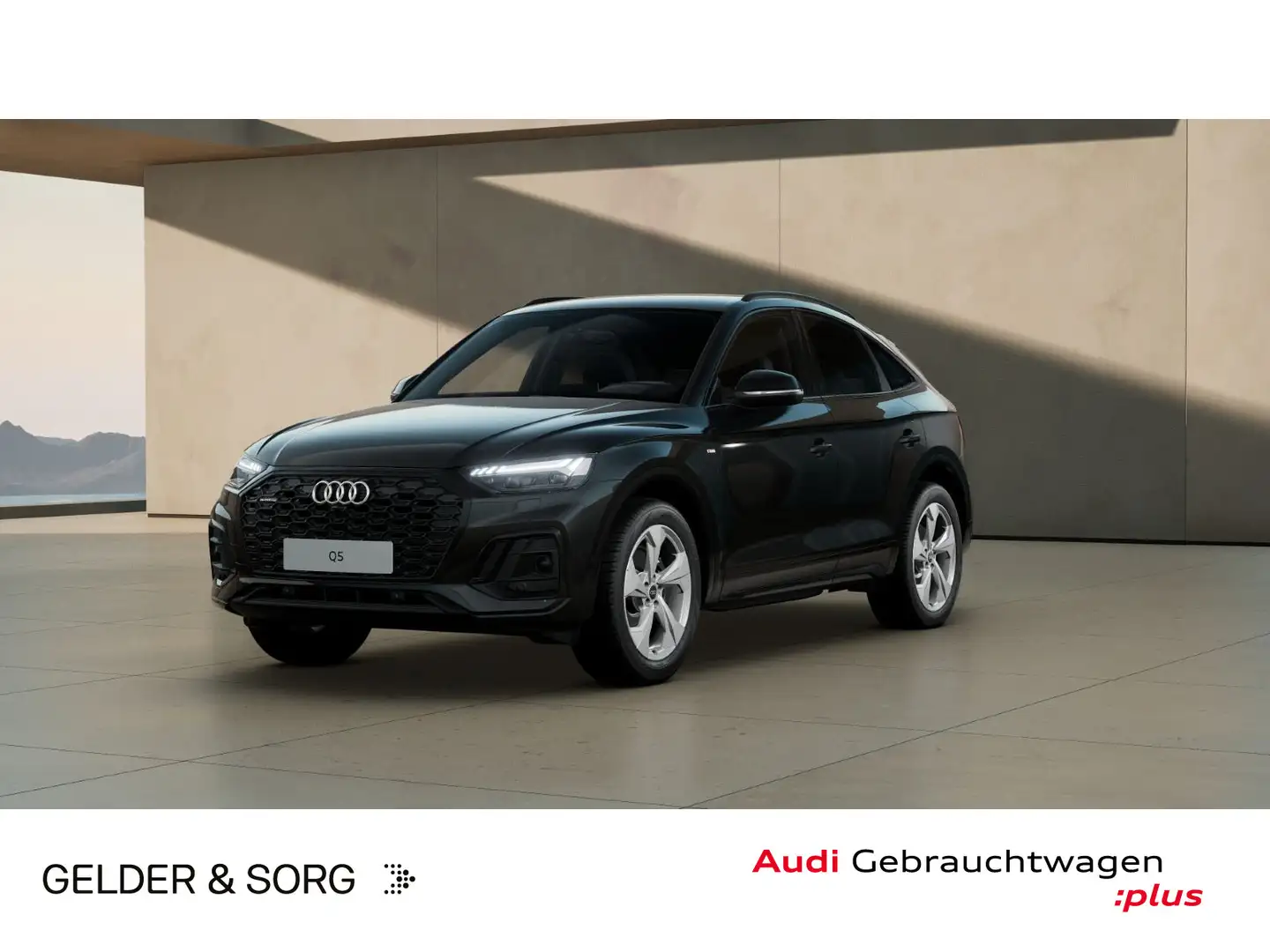 Audi Q5 45 TFSI qu. S line AHK*Matrix*360° Schwarz - 1