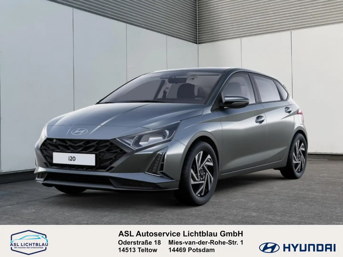 Hyundai i20 FL 1.0 T-GDI 7-DCT 2WD TREND 1.0 Grau - 1