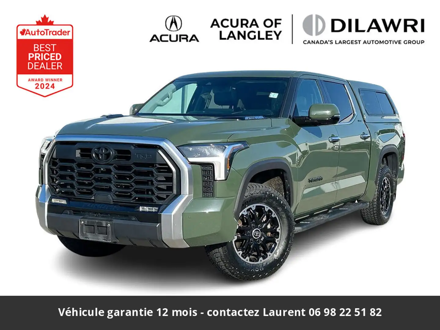 Toyota Tundra HARDTOP Limited Crew Cab 4x4 Tout compris hors hom Vert - 1