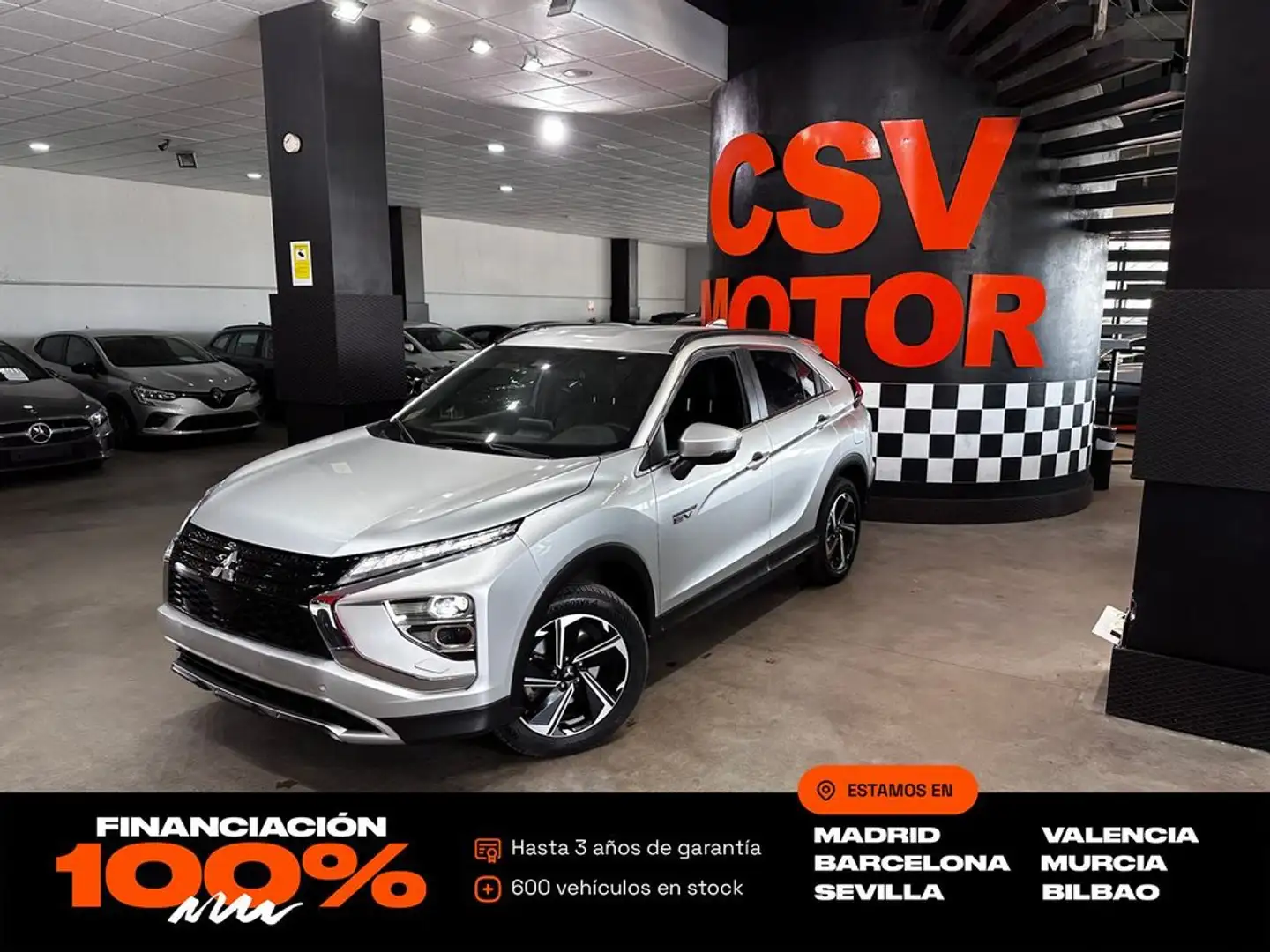 Mitsubishi Eclipse Cross 2.4 PHEV Kaiteki Auto 4WD Plateado - 1