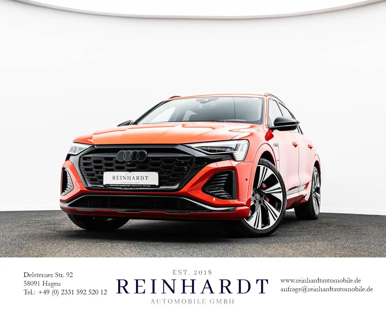 Audi Q8 e-tron 55 2x S LINE/BLACK/22Z/ACC/PANO/KAMERA Rot - 1