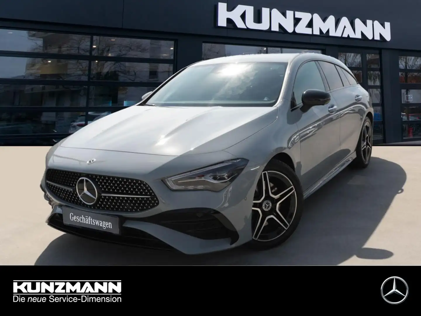 Mercedes-Benz CLA 220 d Shooting Brake AMG Night MBUX AHK 360° Grau - 1