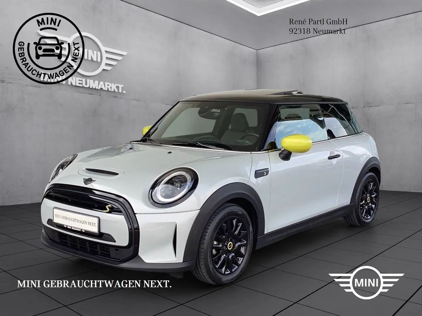 MINI Cooper SE 3-Türer NAVI LED PANO RFK PDC Silber - 1