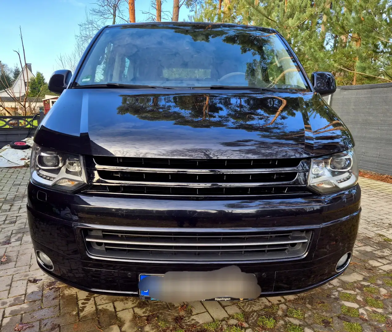 Volkswagen T5 Multivan DSG 4MOTION Highline, AHK, Dachbox, AndroidAuto Schwarz - 2