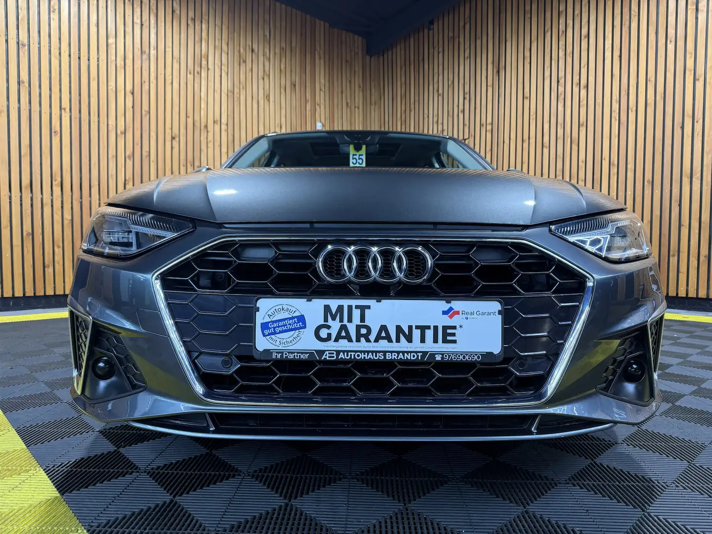 Audi A4 Avant S Line TDI Aut. *Navi+*ACC*Kam*Virtual* Gris - 2