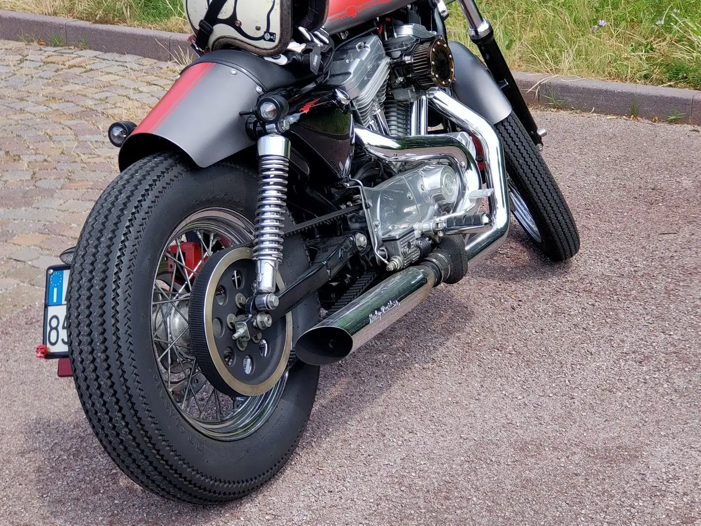 Harley-Davidson Café Racer Srebrny - 2