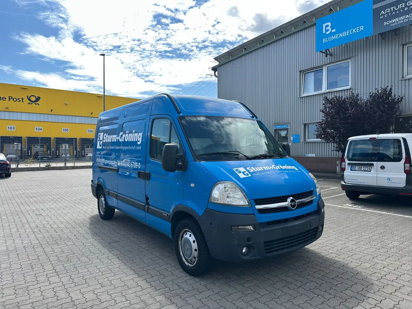 Opel Movano Kasten L2H2 HKa 3,5t 2.5 Diesel Azul - 1