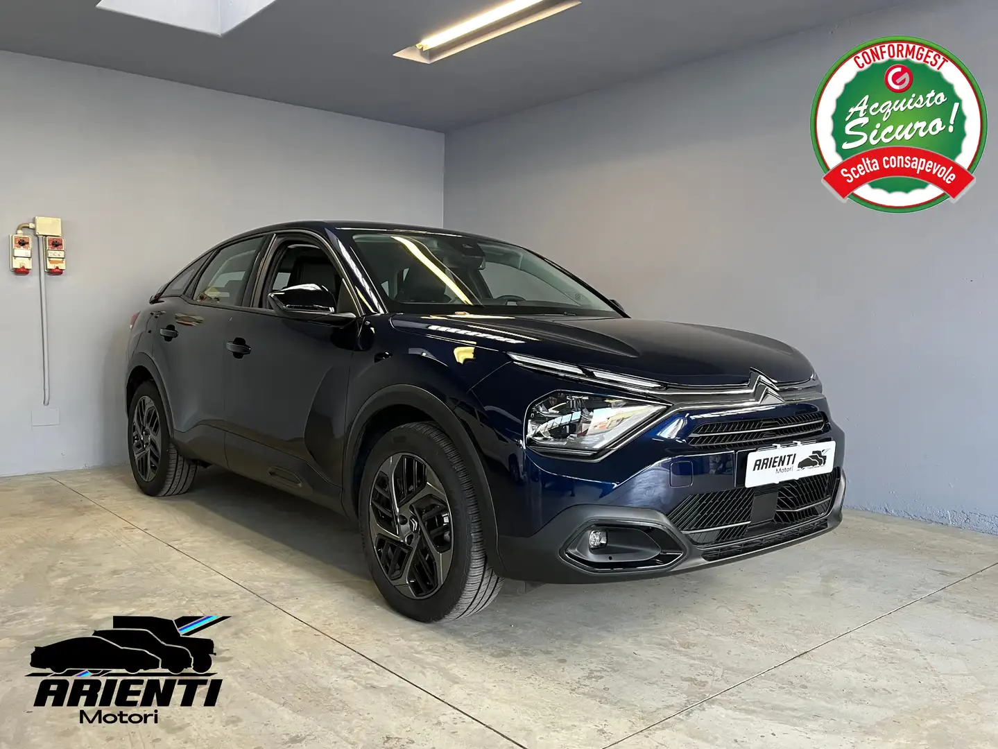 Citroen C4 1.2cc PURETECH 130cv PLUS - SOLO 4.500KM Blu/Azzurro - 1