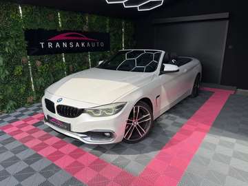 SERIE COUPE F32 LCI 420d 190 ch BVA8 Luxury ~ Caméra 280° ~ Sièges chauffants ventilés ~ Phase 2 ~ Blanc nacré ~ Feux ada