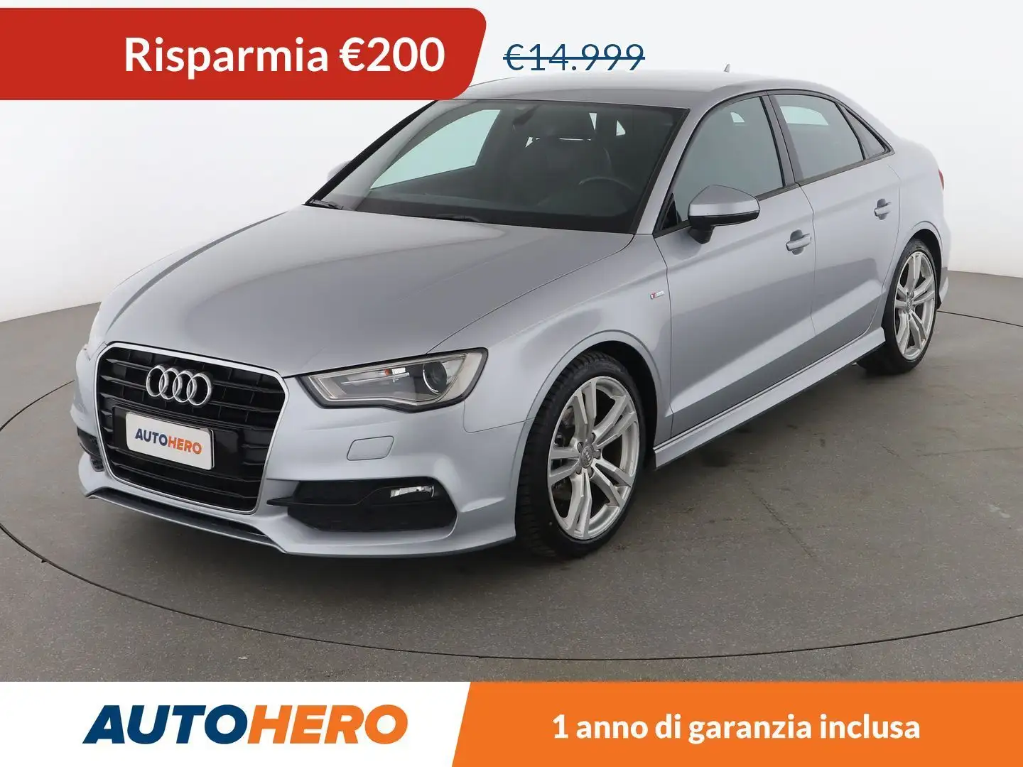 Audi A3 1.6 TDI Ambition S tronic Argent - 1