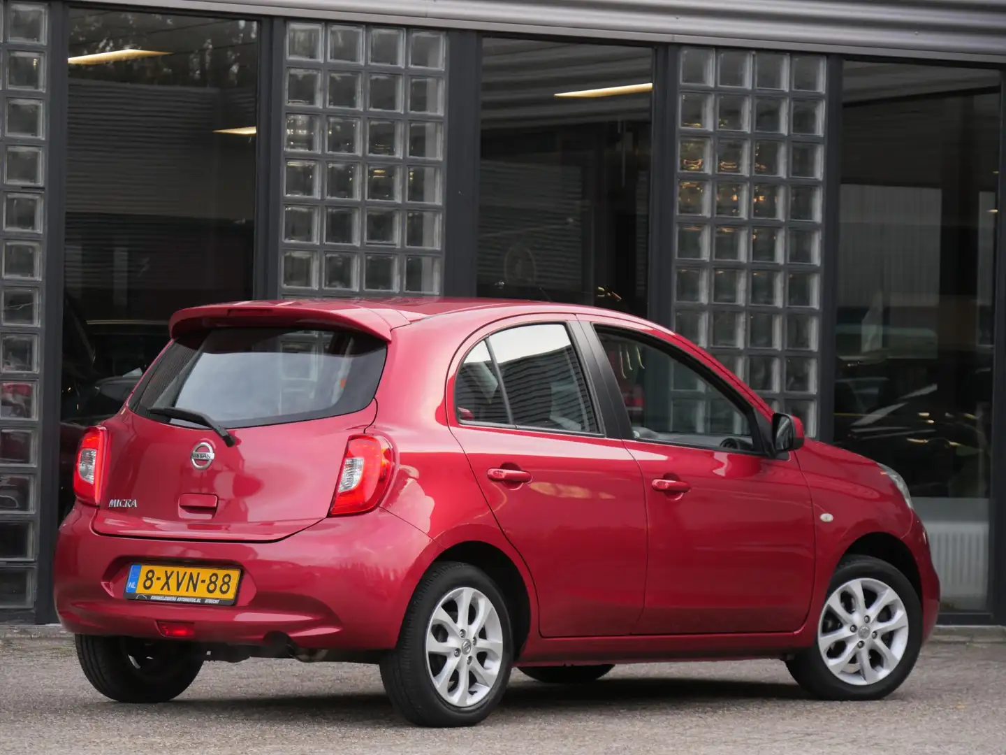 Nissan Micra 1.2 ACENTA/ STYLE PACK/ AUTOMAAT/ 42.463KM!! Rouge - 2