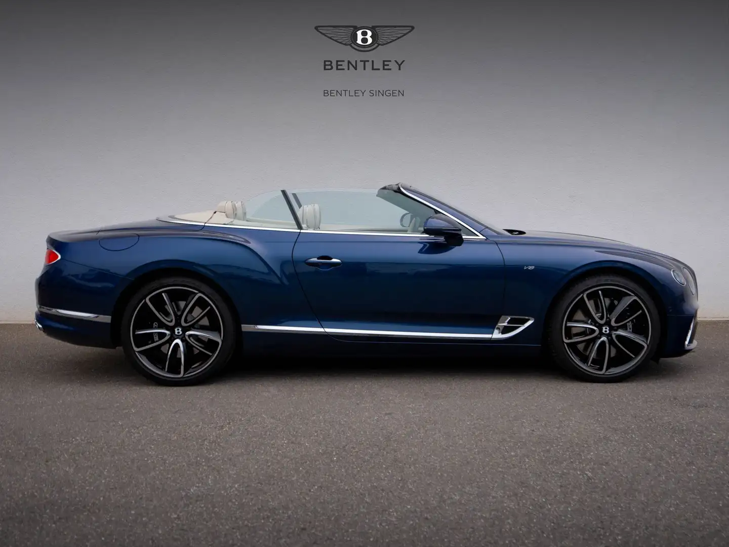 Bentley Continental GTC V8 *B&O, Rotating Display* Blau - 2