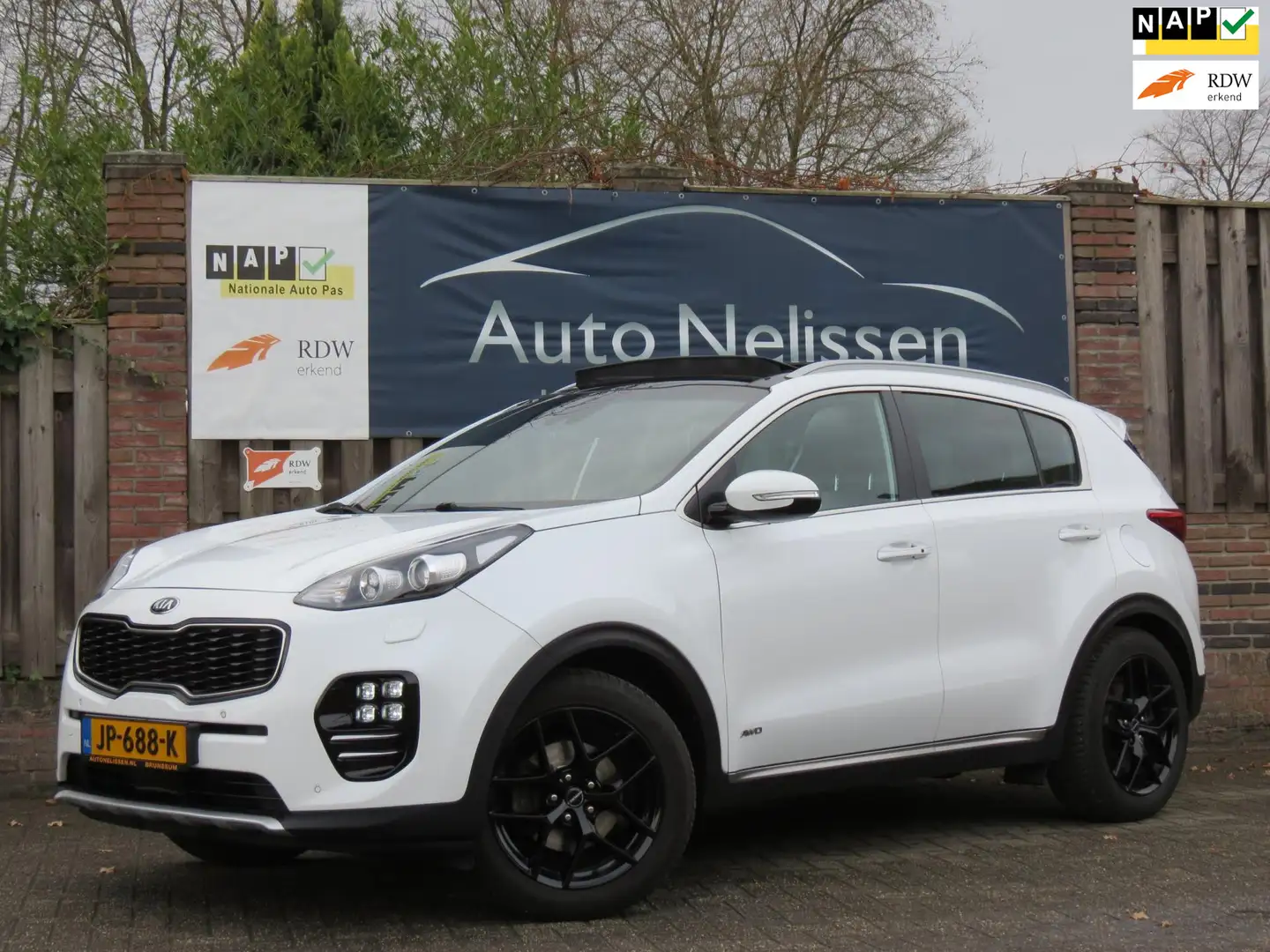 Kia Sportage 1.6 T-GDI 4WD GT-Line PlusLine AUT | PANODAK | STO Blanco - 1