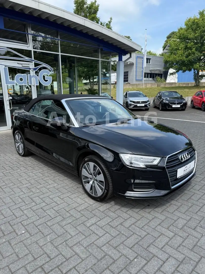 Audi A3 Cabriolet S-tronic Bi-Xenon NAVI PDC SHZ Schwarz - 1