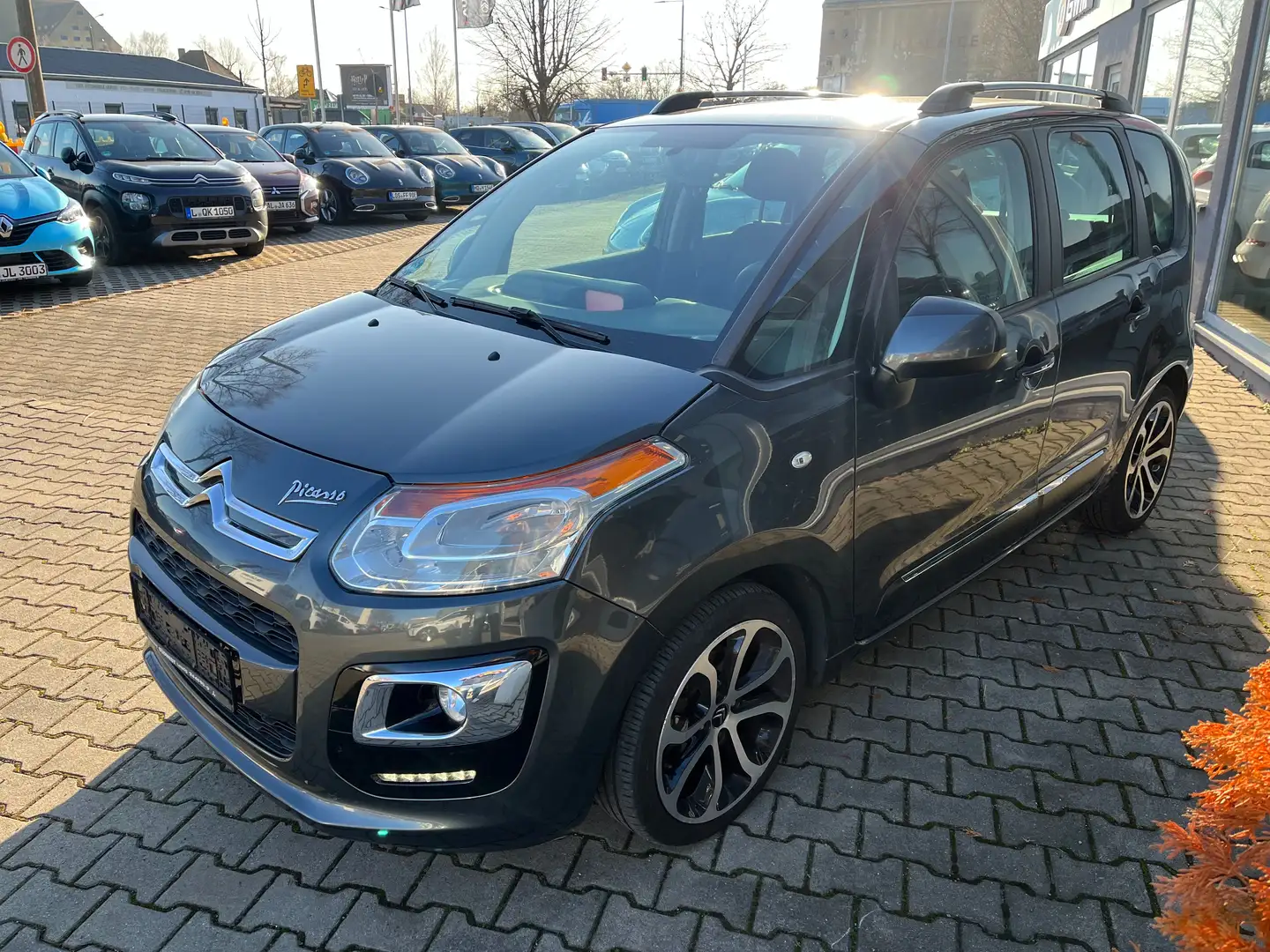 Citroen C3 Picasso Selection PDC Tempomat 1. Hand Gris - 1