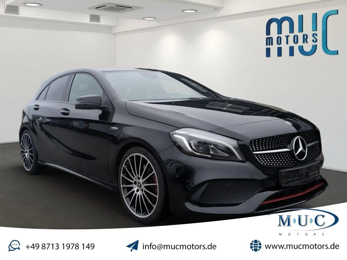 Mercedes-Benz A 250 A 250 Sport~AMG~Aut.~LED~Night~8-Fach Schwarz - 1