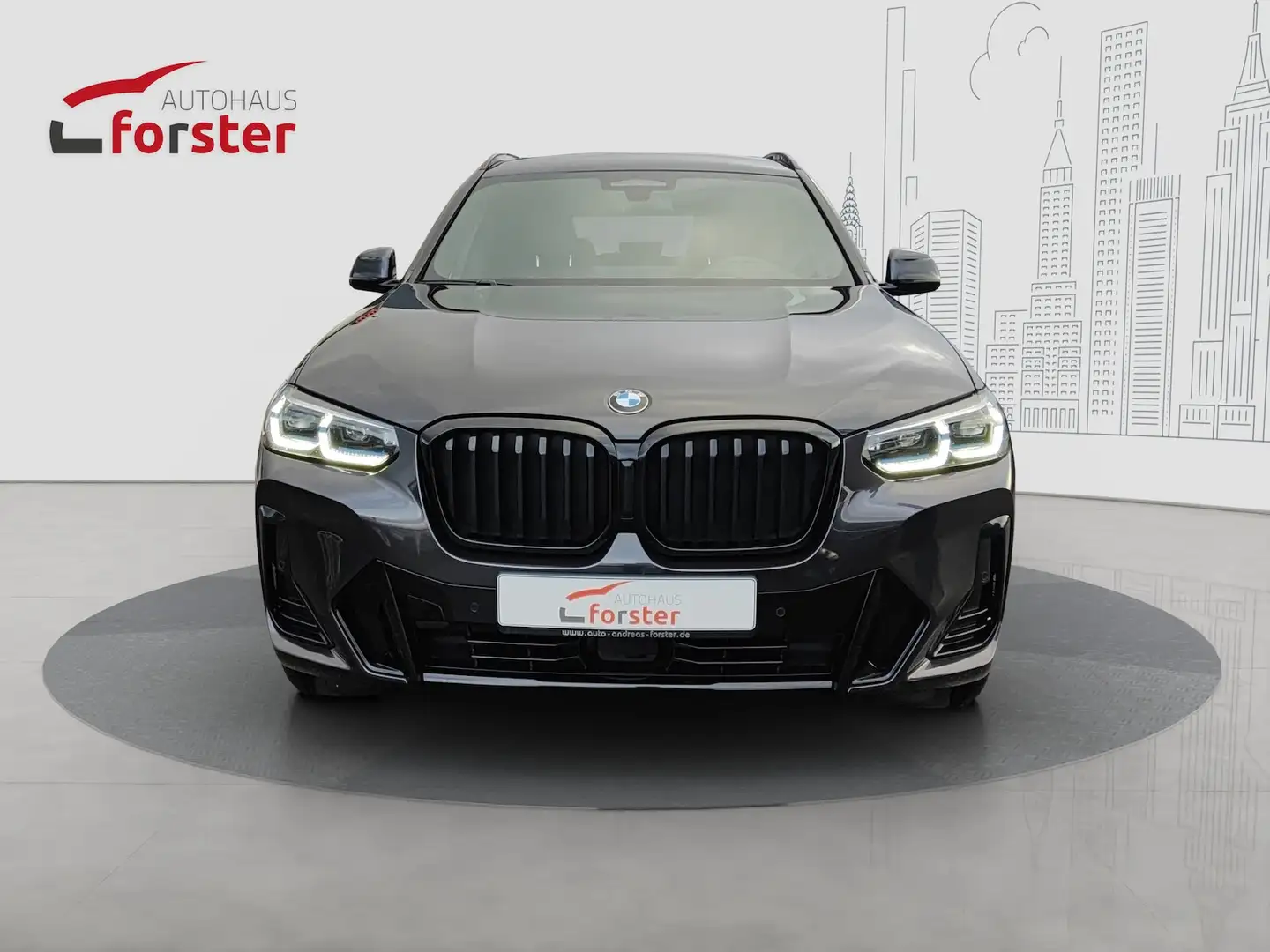 BMW X3 xDrive 30d M Sport AHK ACC HUD Laserlicht Standh. Gris - 2