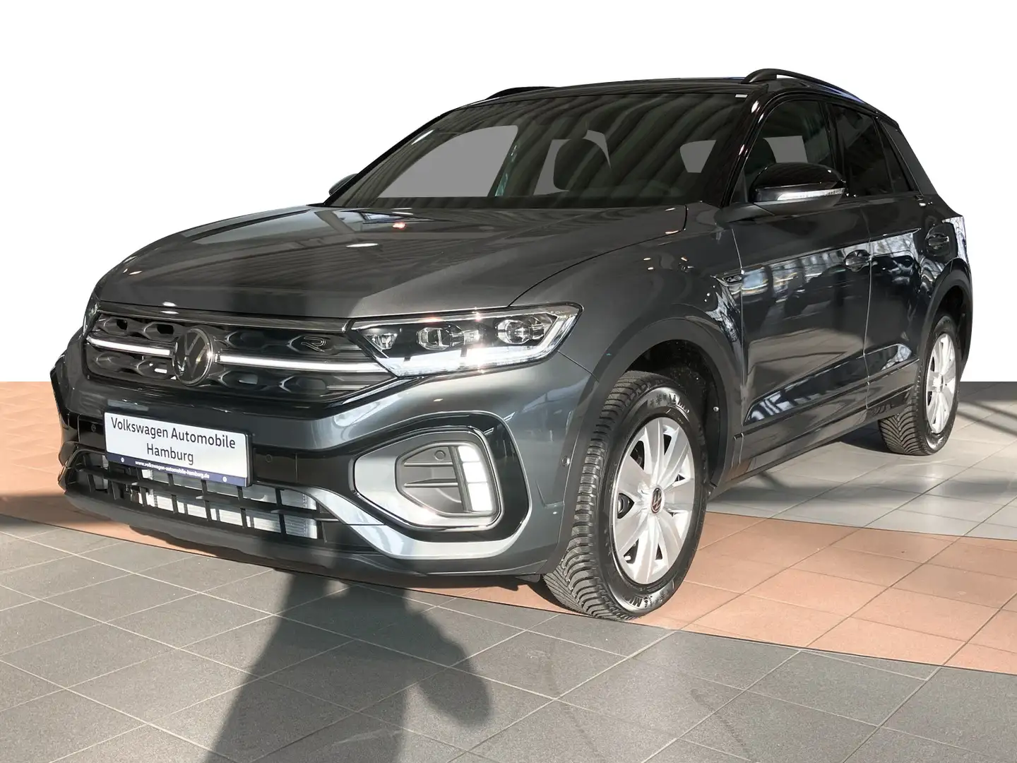 Volkswagen T-Roc 2.0 TDI R-Line 4M DSG Standheizung AHK Par Grau - 2