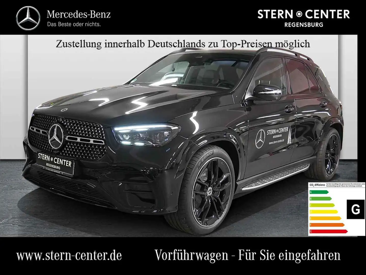 Mercedes-Benz GLE 450 d 4MATIC Sitzklima AMG SHD MBUX Wide Schwarz - 1