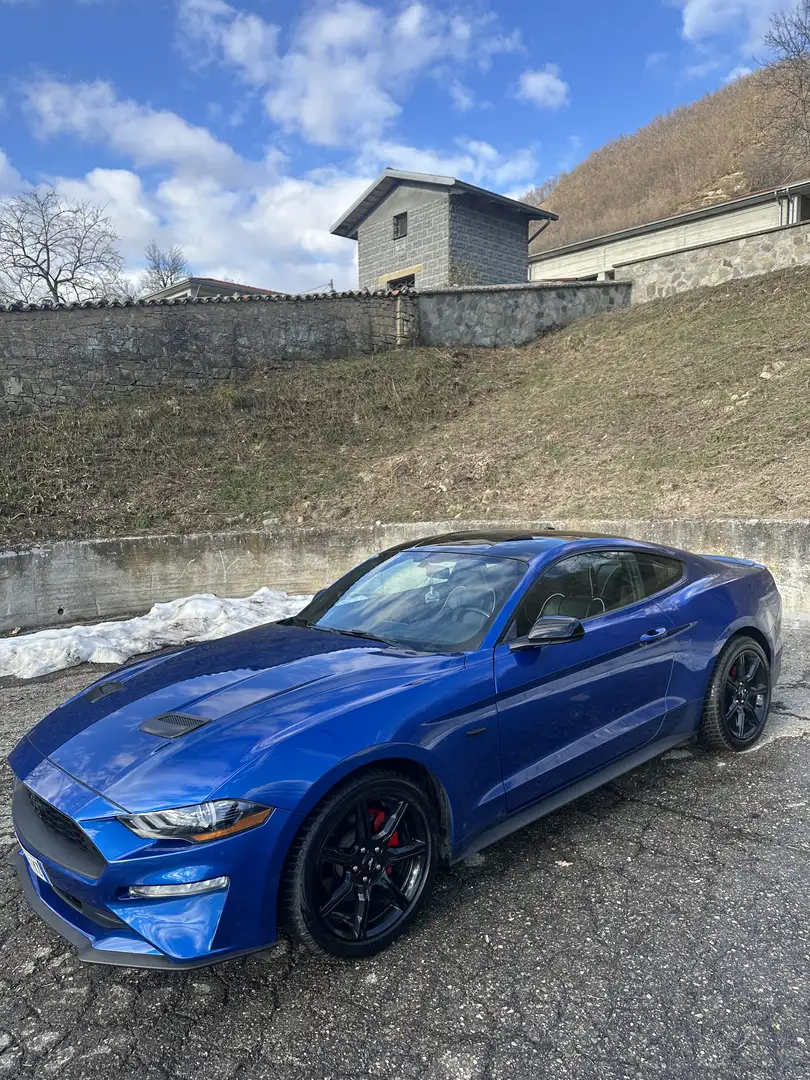 Ford Mustang Fastback 2.3 ecoboost 317cv auto ( No super Bollo) Blu/Azzurro - 1