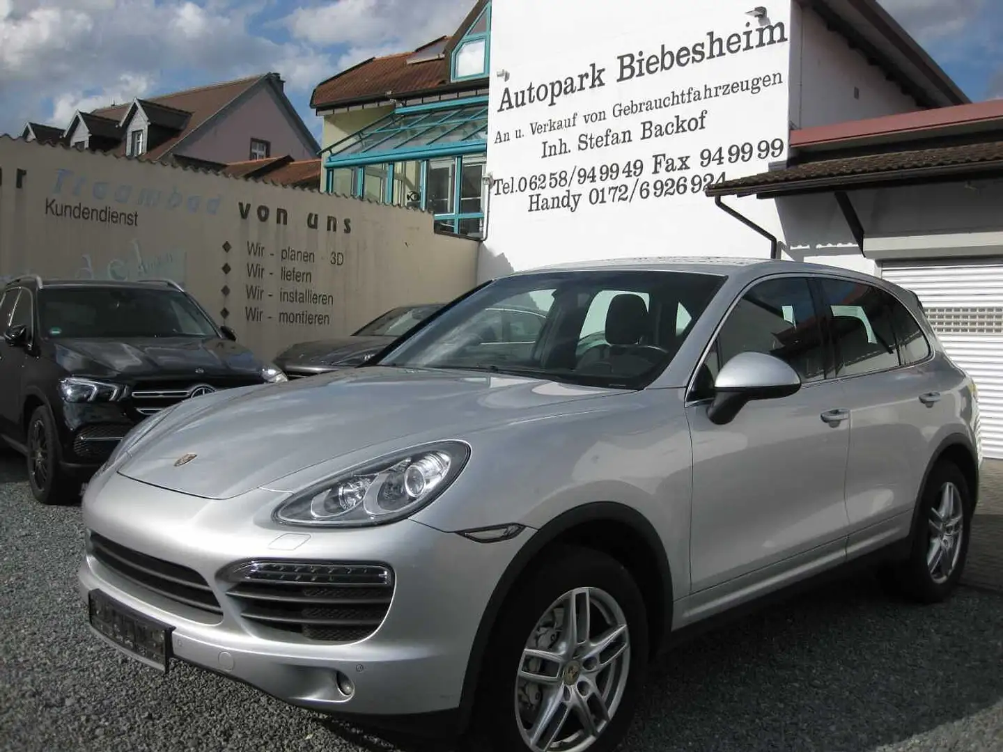 Porsche Cayenne S Tip.S Approved 12-25 Top Ausst Silber - 1