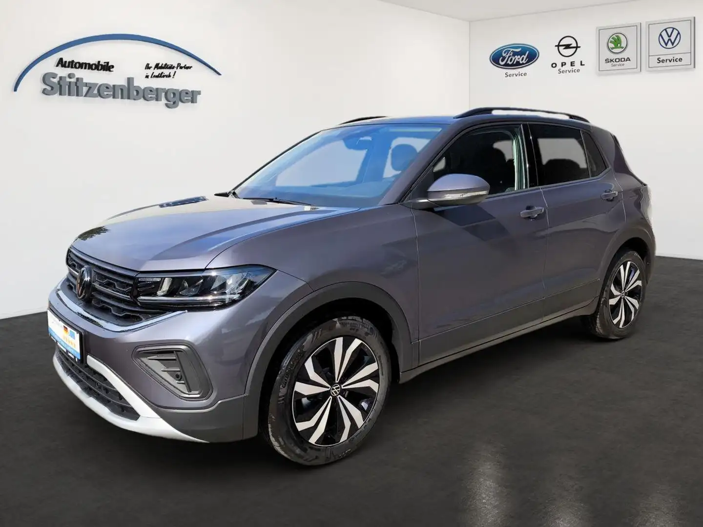 Volkswagen T-Cross Life 1.0 TSI *RFK*LED*ALU*SHZ*KLIMA Grau - 1