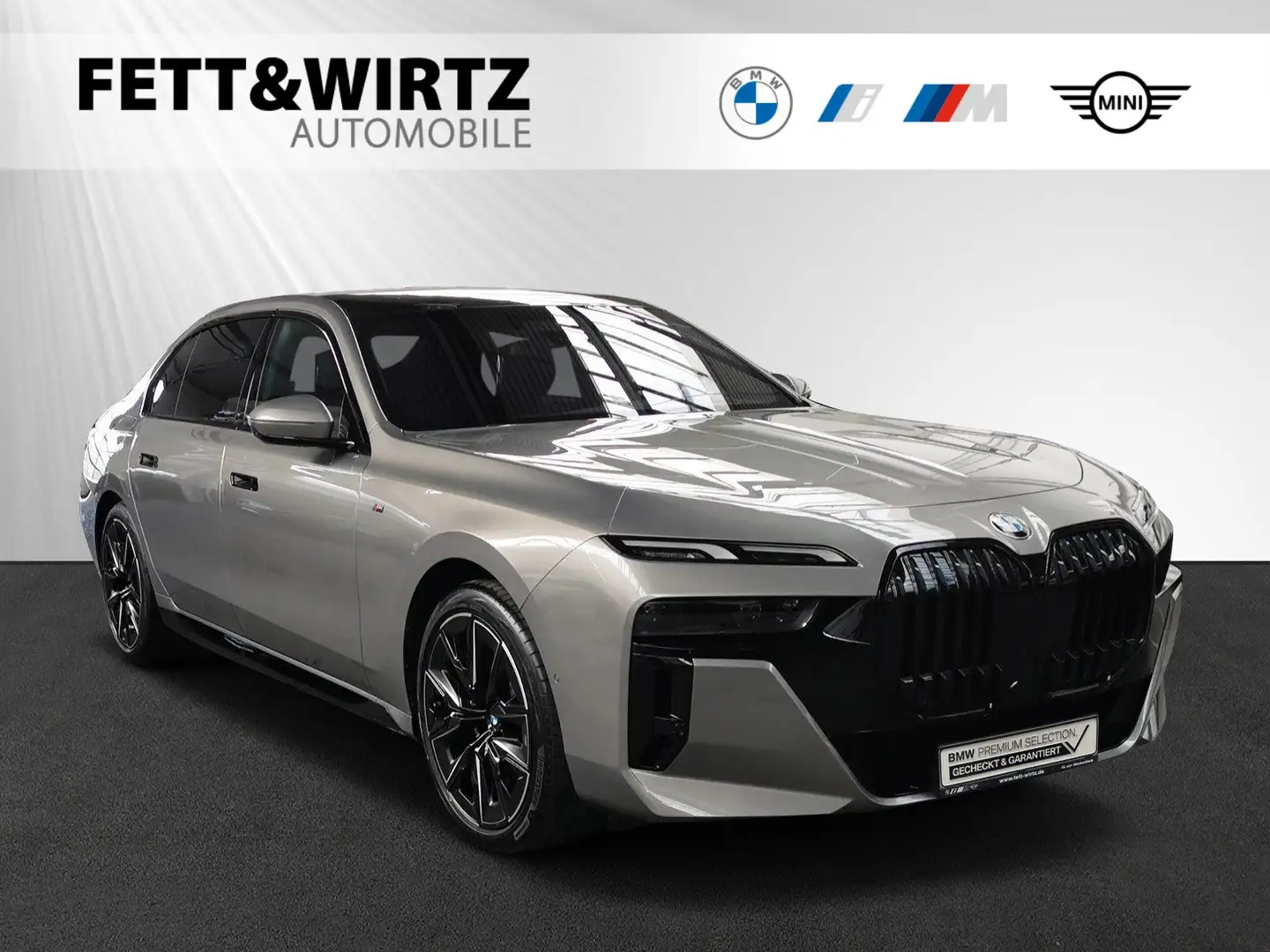 BMW 740 d xDrive M Sport Pro|AHK|SkyLounge Gris - 1