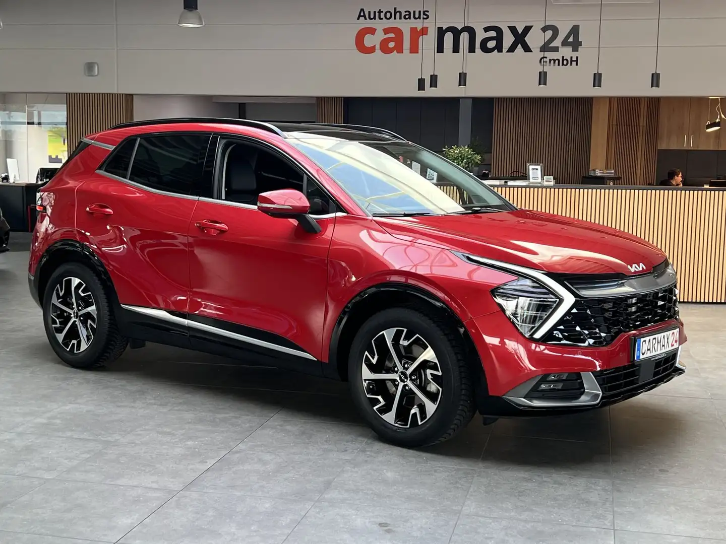 Kia Sportage Spirit Panorama360°Kamera Navi DAB LED Rood - 1