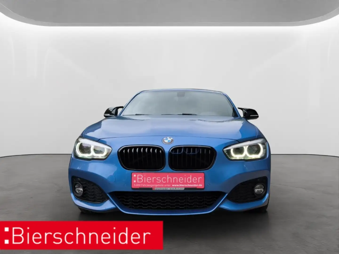 BMW 120 i Aut. Edition M Sport Shadow LED NAVI LEDER PDC S Bleu - 2