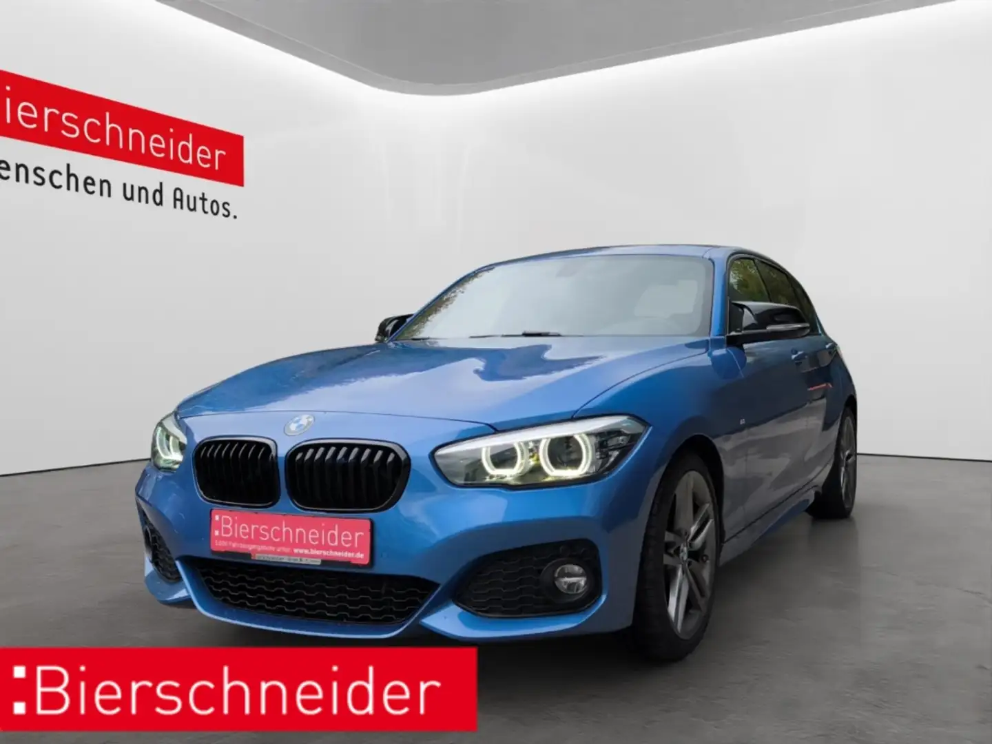 BMW 120 i Aut. Edition M Sport Shadow LED NAVI LEDER PDC S Blau - 1